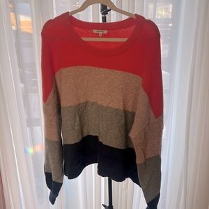 Fleece relaxed crew neck ✨